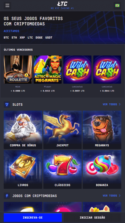 LTC Casino Portuguese Home Page