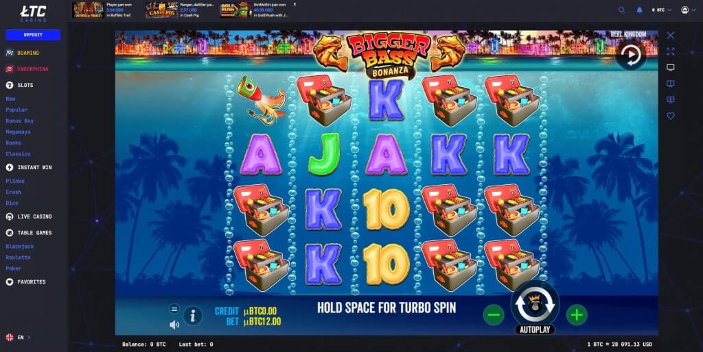 Bigger Bass Bonanza Screenshot