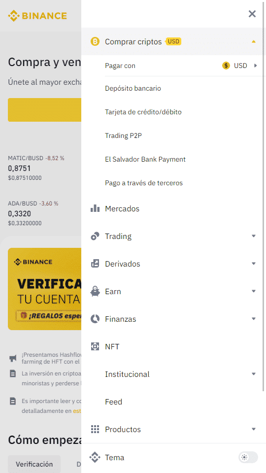 Cómo depositar en un casino Bitcoin con una tarjeta bancaria a través de Binance