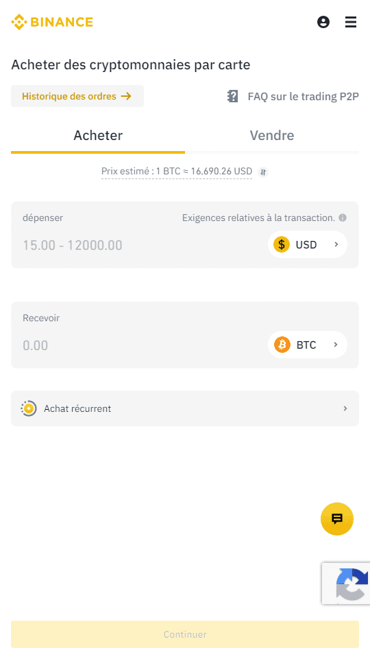Comment déposer dans un casino Bitcoin avec une carte bancaire via Binance