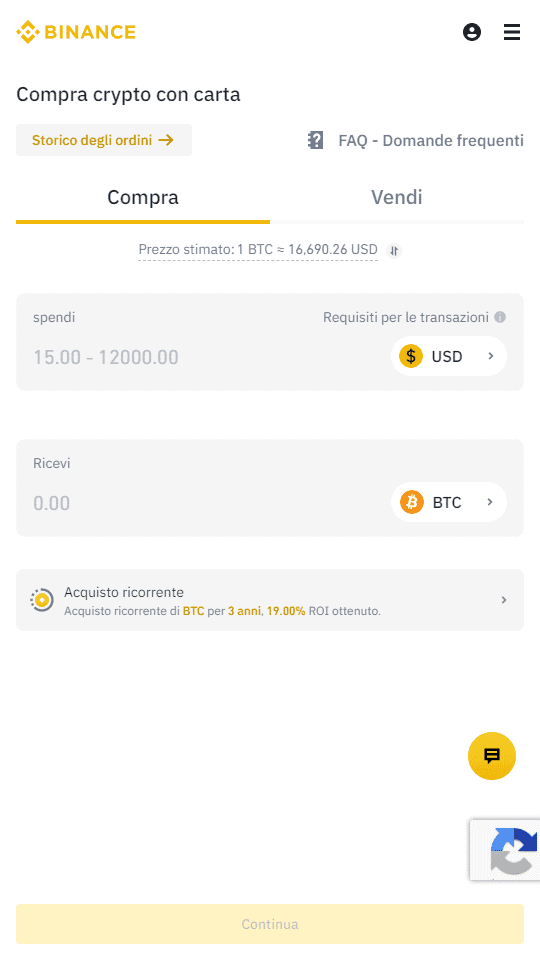 Come Depositare in un Casinò Bitcoin con Carta di Credito tramite Binance