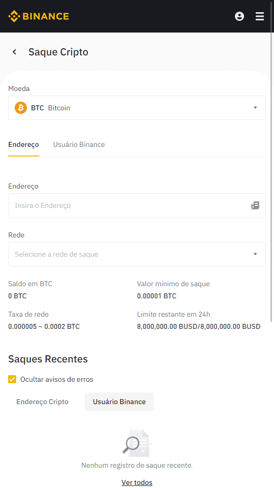 Como depositar num Casino Bitcoin com um cartão bancário através da Binance