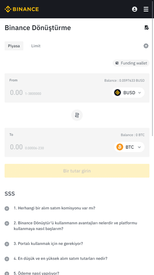 Bir Bitcoin Casino’suna Banka Kartı Kullanarak Binance Üzerinden Nasıl Para Yatırılır