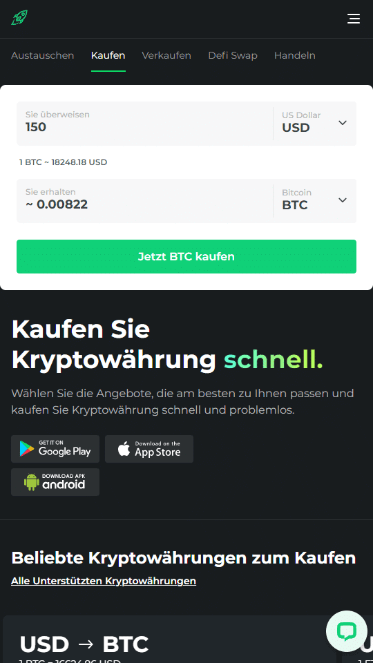 Wie man in einem Bitcoin-Casino mit einer Bankkarte über Changelly einzahlt